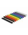 DELOCK Cable Marker Clips 0-9 assorted colours 100 pieces - nr 7