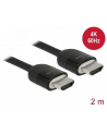 DELOCK Premium HDMI Cable 4K 60 Hz 2 m - nr 1