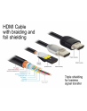 DELOCK Premium HDMI Cable 4K 60 Hz 2 m - nr 6