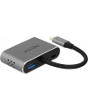 DELOCK USB Type-C Adapter to HDMI and VGA with USB 3.0 Port and PD - nr 25