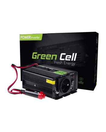 green cell Przetwornica 12V/230V 150W/300W Mod sinus