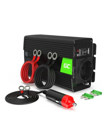 green cell Przetwornica 24V/230V 500W/1000W Czysty sinus