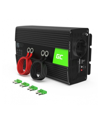 green cell Przetwornica 24V/230V 1000W/2000W Mod sinus