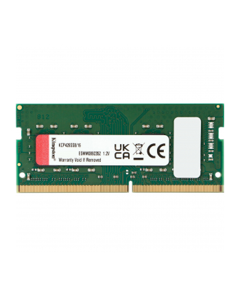 kingston Pamięć notebookowa 16GB KCP426SS8/16