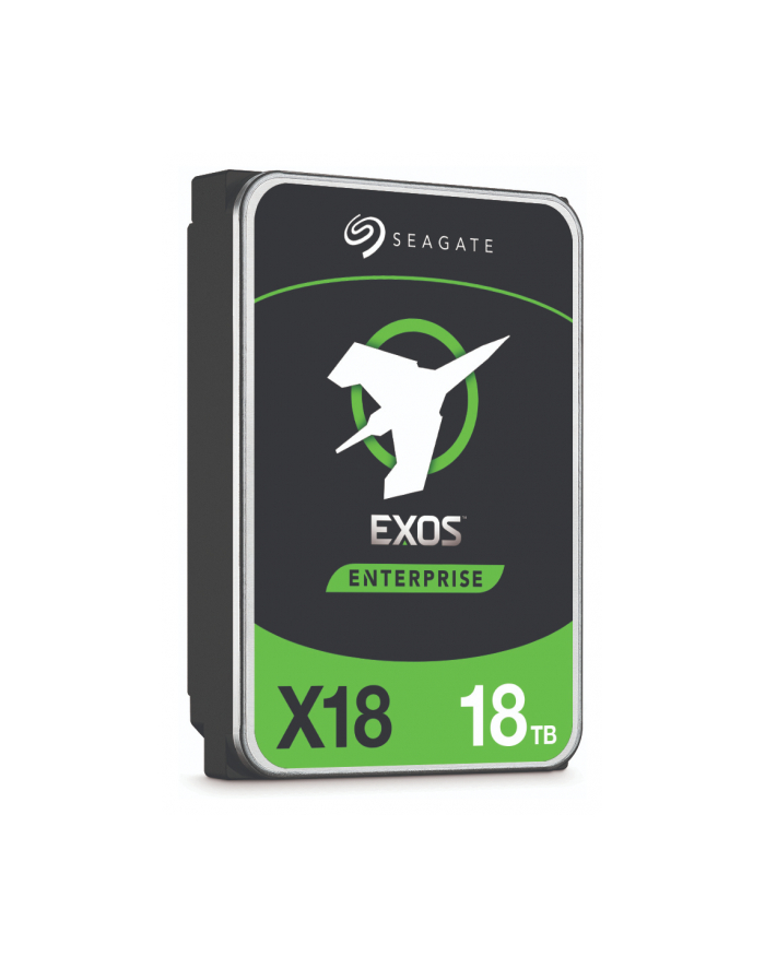 SEAGATE EXOS X18 SATA 18TB Helium 7200rpm 256MB cache 512e/4kn Fast Format BLK główny