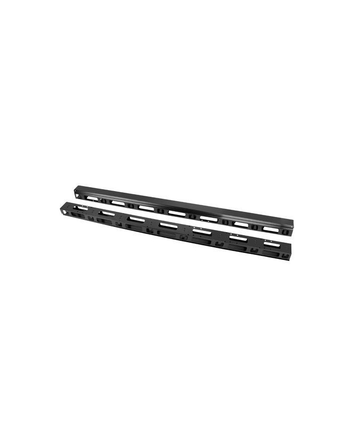 LANBERG vertical cable management panel 37U 2x for 19inch free-standing cabinets FF01 + FF02 black główny