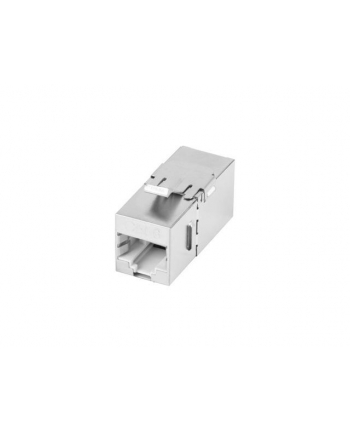 LANBERG feed-thru keystone connector RJ45->RJ45 FTP cat.5e 90