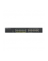 zyxel Przełącznik GS1900-24EP-EU0101F 24xGbE L2 12xPoE Rack 130W - nr 43