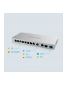 zyxel Przełącznik niezarządzalny XGS1010-12-ZZ0101F 8-Port GbE1G + 2-Port 2.5G + 2-Port SFP+ - nr 25