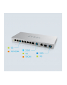 zyxel Przełącznik niezarządzalny XGS1010-12-ZZ0101F 8-Port GbE1G + 2-Port 2.5G + 2-Port SFP+ - nr 34