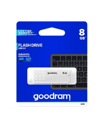 goodram Pendrive UME2  8GB USB 2.0 Biały