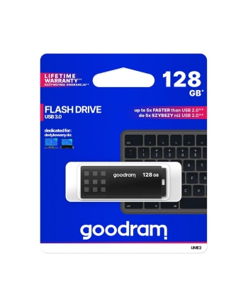 goodram Pendrive UME3 128GB USB 3.0 Czarny nr 2