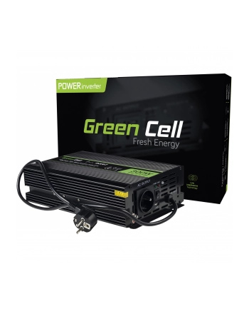 green cell Przetwornica 12V/230V 300W/600W czysty sinus nr 2