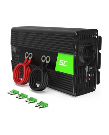 green cell Przetwornica 24V/230V 2000W/4000W Czysty sinus nr 2