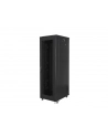LANBERG rack cabinet 19inch free-standing 42U/800x800 self-assembly flat pack with mesh door black - nr 10