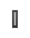 LANBERG rack cabinet 19inch free-standing 42U/800x800 self-assembly flat pack with mesh door black - nr 28
