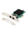 digitus Karta sieciowa przewodowa PCI Express 2x RJ45 Gigabit 10/100/1000Mbps Low Profile - nr 28