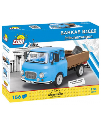 COBI 24593 Youngtimer BARKAS B1000 Pritschenwagen 156 klocków