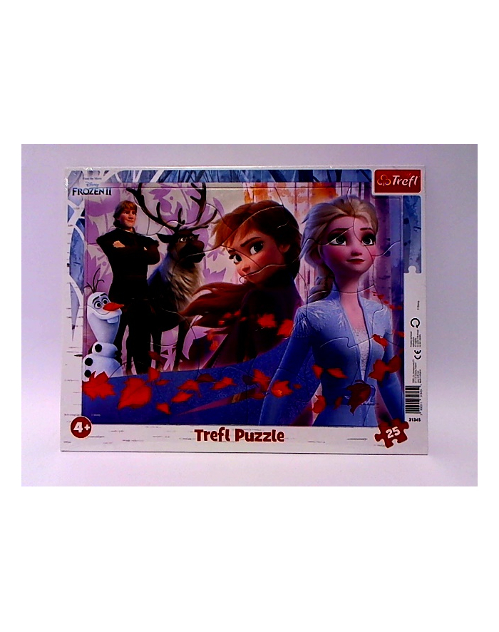 Puzzle 25el ramkowe Przygoda w Krainie Lodu / Frozen 2 31345 Trefl główny