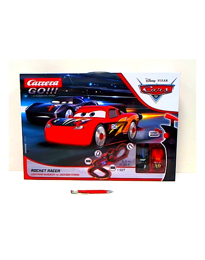 carrera toys Tor GO!!! Disney Car Rocket Racer 62518 Carrera główny