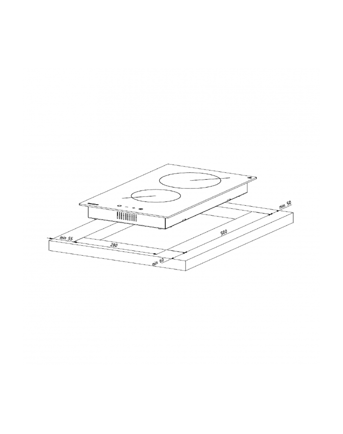 akpo Plyta ceramiczna PKA30830/2 główny