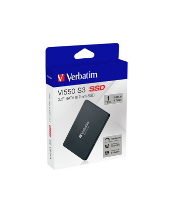 verbatim Dysk SSD wewnętrzny 1TB SATA III Czarny nr 2