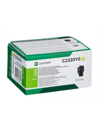 lexmark Toner C2320Y0 yellow 1K nr 1