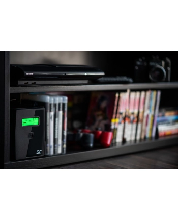 green cell Zasilacz awaryjny UPS 600VA 360W Power Proof nr 1