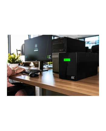 green cell Zasilacz awaryjny UPS 1000VA 700W Power Proof nr 1