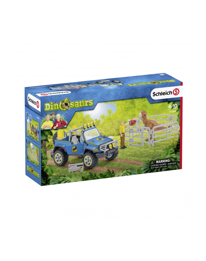 Schleich 41464 Samochód terenowy z miejscem dla dinozaura główny