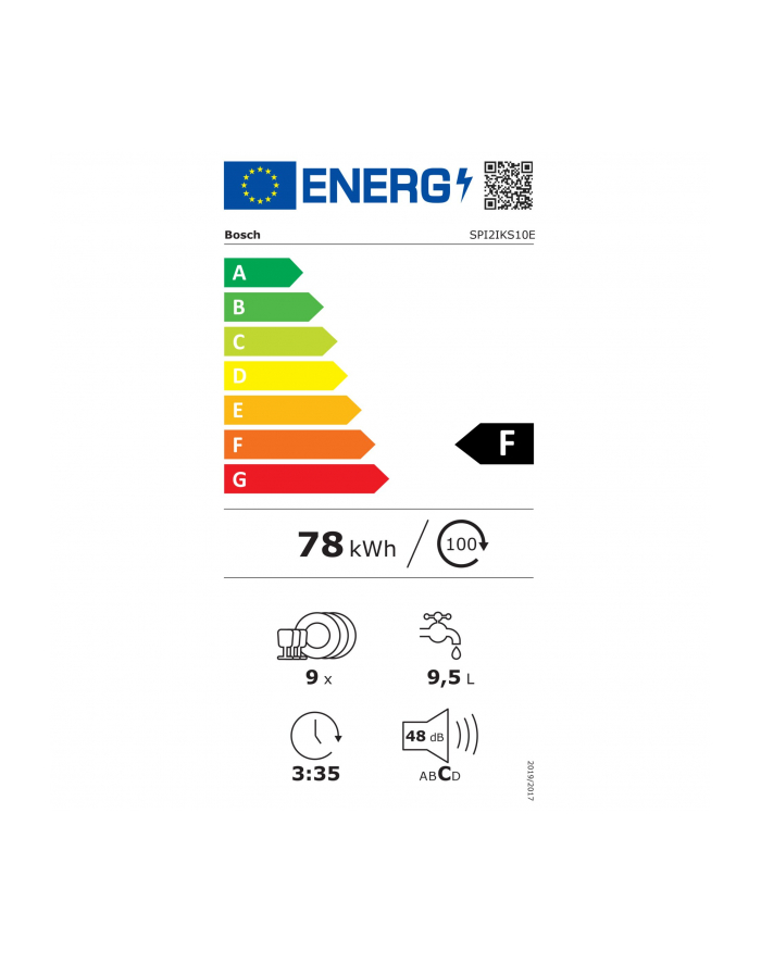 bosch Zmywarka SPI2IKS10E główny