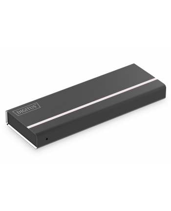 digitus Obudowa zewnętrzna USB3.1 Typ C na dysk SSD M.2 NVMe PCIe aluminiowa Czarna