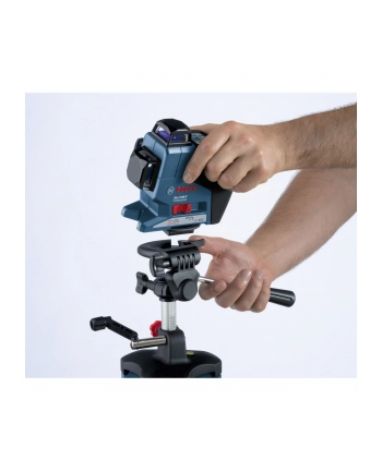 bosch powertools Bosch BT250 Professional construction tripod, tripods and tripod accessories (silver / blue, 1/4 ''tripod thread) nr 1