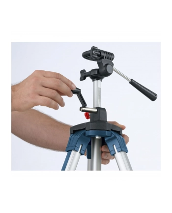 bosch powertools Bosch BT250 Professional construction tripod, tripods and tripod accessories (silver / blue, 1/4 ''tripod thread) nr 2