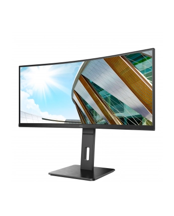 aoc Monitor CU34P2A 34 cale VA Curved 100Hz HDMIx2 DP