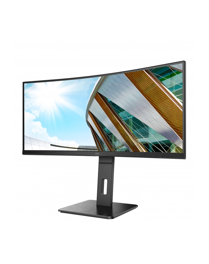 aoc Monitor CU34P2A 34 cale VA Curved 100Hz HDMIx2 DP główny