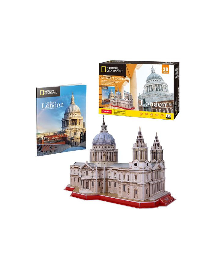 dante Puzzle 3D Katedra Św. Pawła Cubic Fun 20991 główny