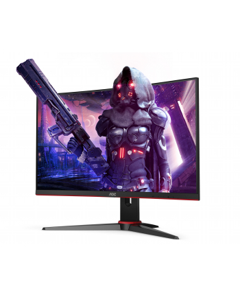 aoc Monitor C24G2AE/BK 23.6 cala VA Curved 165Hz HDMIx2 DPx2