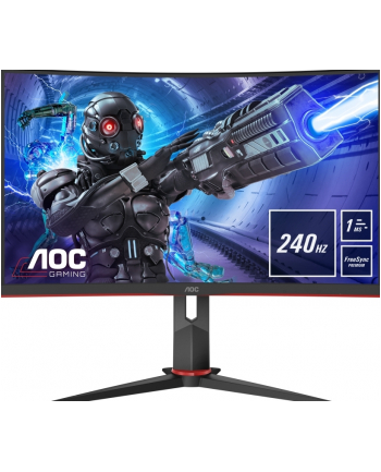 aoc Monitor C32G2ZE/BK 31.5 cala VA Curved 240Hz HDMIx2 DP