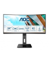 aoc Monitor CU34P2A 34 cale VA Curved 100Hz HDMIx2 DP - nr 30