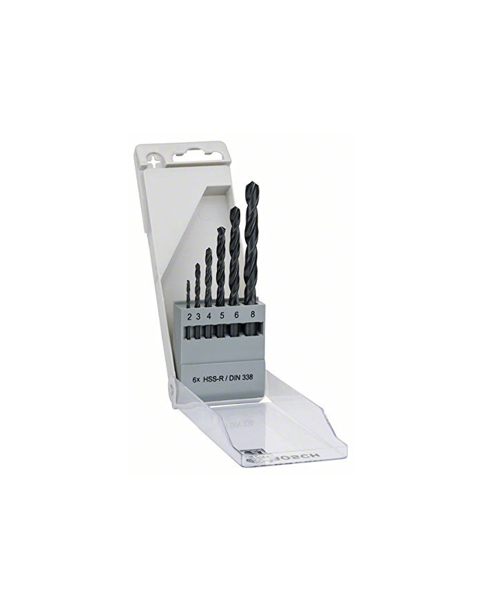 bosch powertools Bosch HSS twist drill set PointTeQ, 135 °, 6 pieces (in cassette) główny