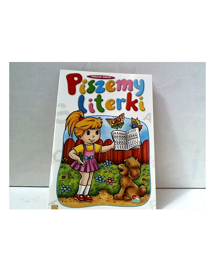 krzesiek Książeczka Piszemy literki 043 58.11.1 główny