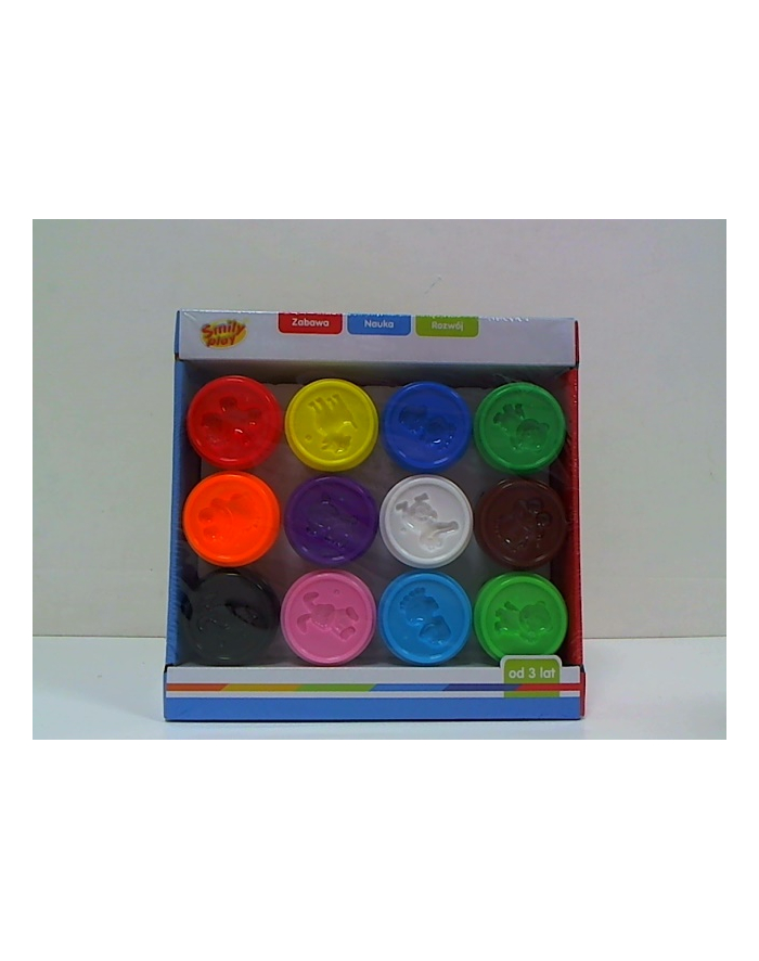 anek - smily play Ciasto-masa plast.12kol SmilyPlay SP83348 33480. główny
