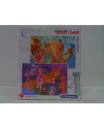 clementoni CLE.puzzle 2x60 Super Olympian Gods 21612
