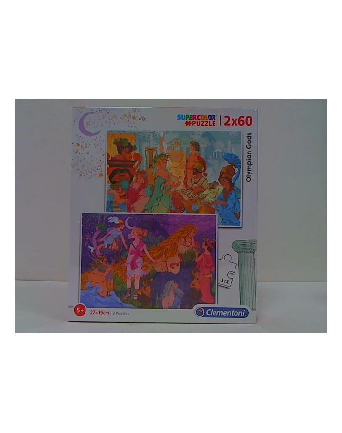 clementoni CLE.puzzle 2x60 Super Olympian Gods 21612 główny