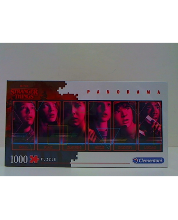 clementoni CLE puzzle 1000 Panorama Stranger Things 39548