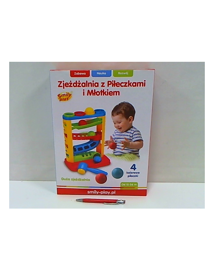 anek - smily play Zjeżdżalnia z piłeczkami Smily Play SP82932 29322 główny