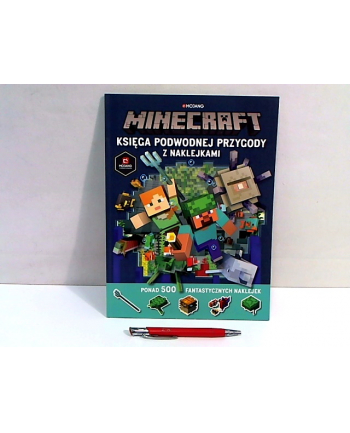 egmont Minecraft.Księga podwodnej przygody z nakl..58.11.