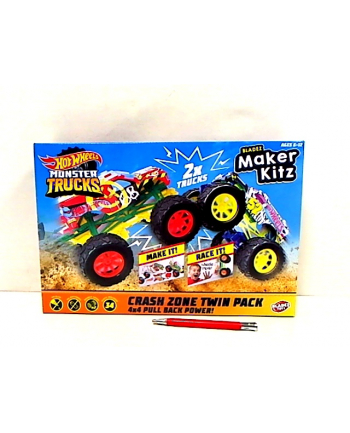 mattel HW BLADEZ Maker Kitz Monster Truck 2-pak BTHW-M04t