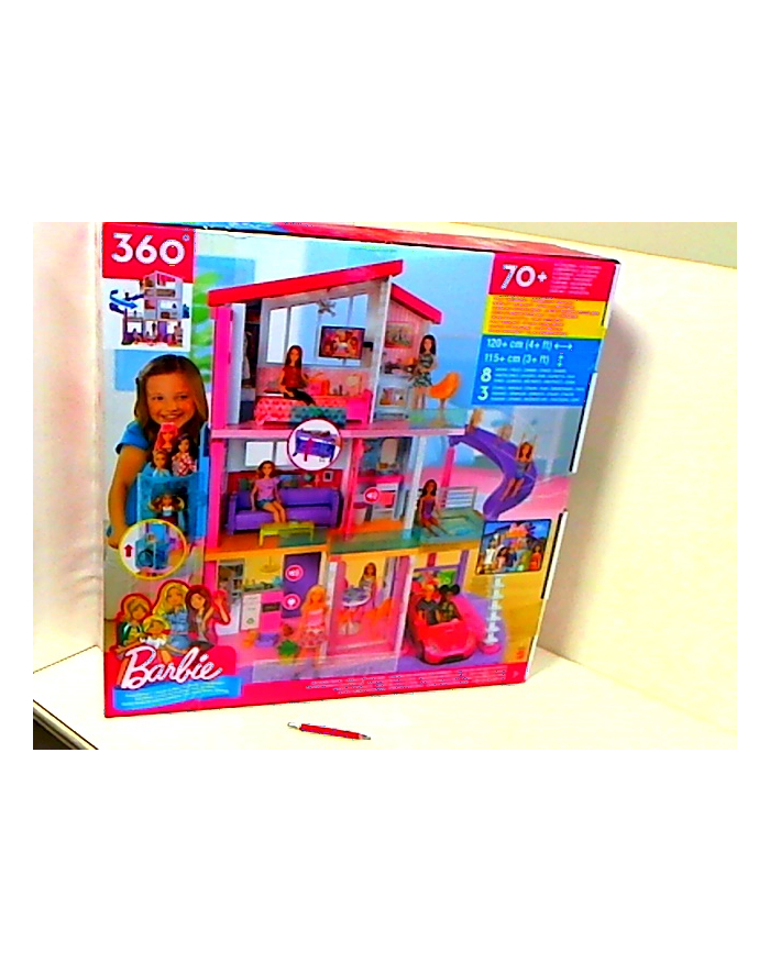 mattel Barbie idealny domek nowa winda św/dźw GNH53 główny